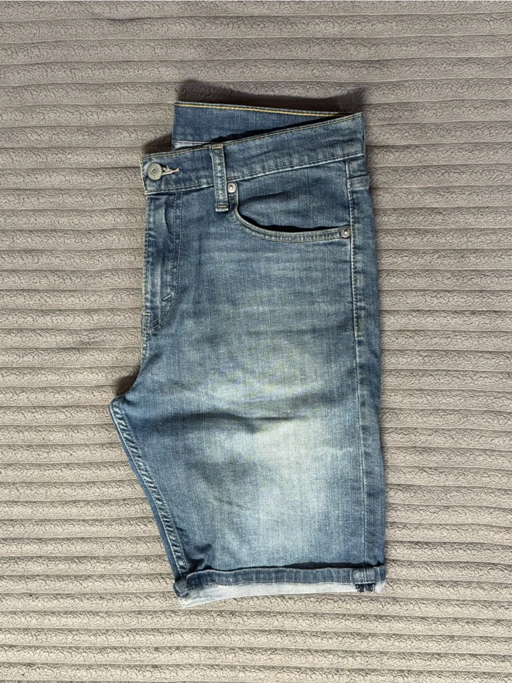 Levi's 508 Model Faded Blue Men's Slim Jean Shorts
